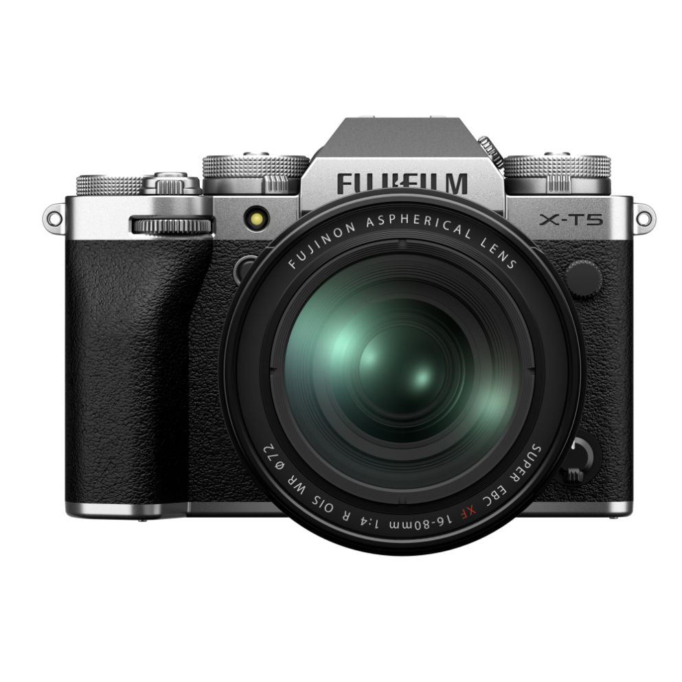 Product Image of Fujifilm X-T5 Mirrorless Camera with 16-80mm f4 lens - Silver