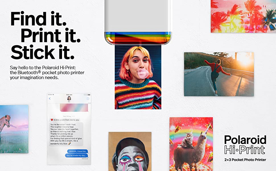 Polaroid Hi-Print 2x3 Paper Cartridge (20x Sheets)