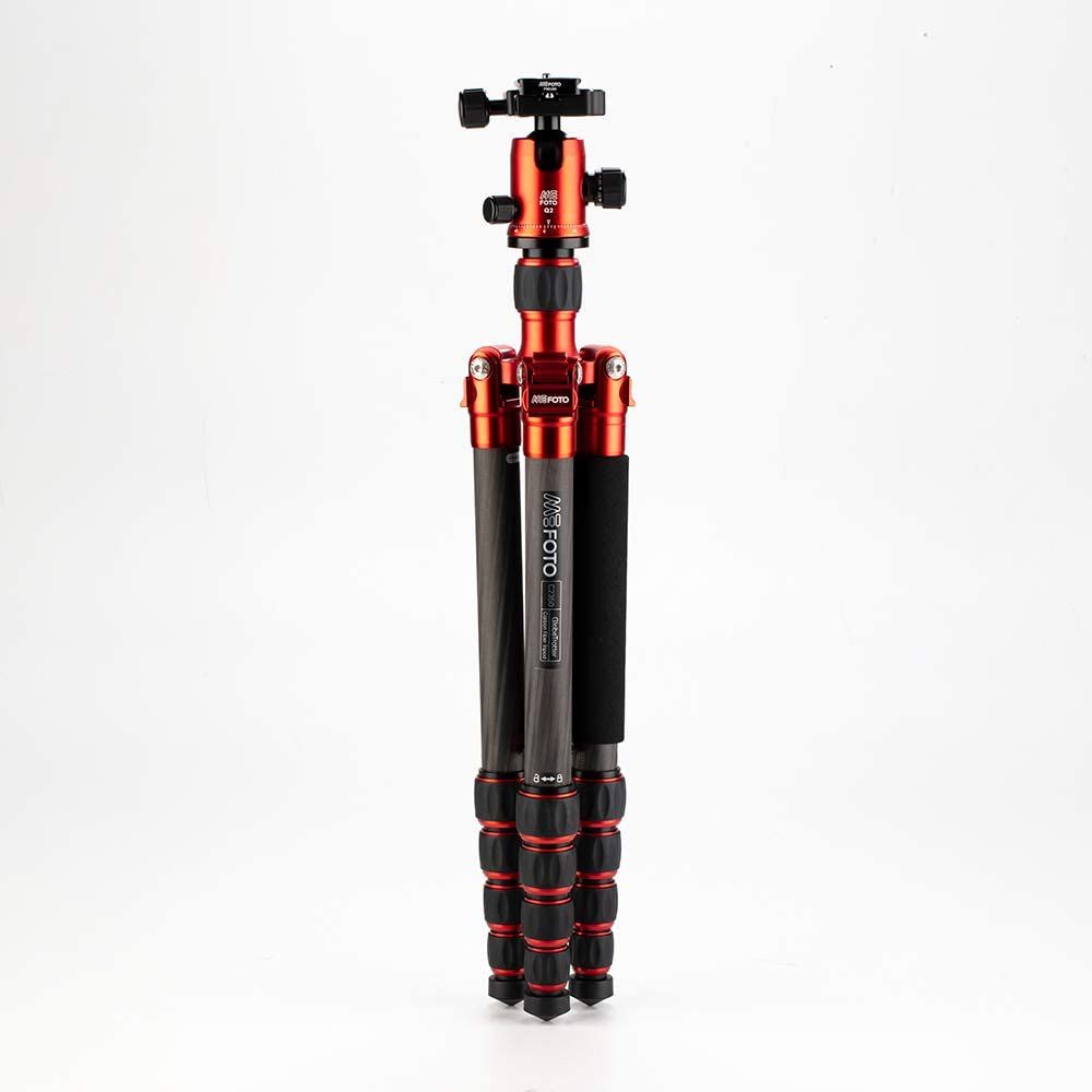 MeFOTO GlobeTrotter Convertible Tripod Kit - Red