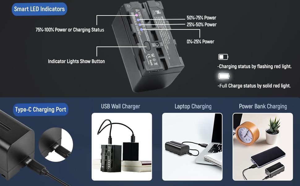 Weeylite NP-F970 Chargeable Li-Battery for Ninja 200, Ninja 300