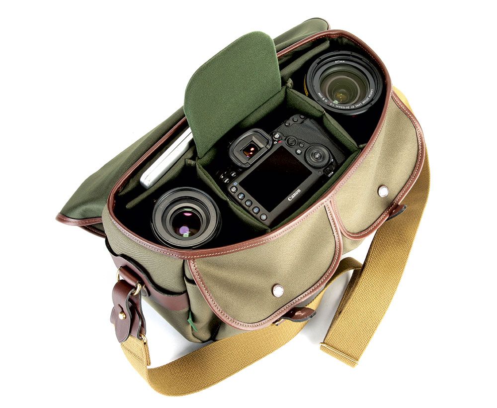 Product Image of Billingham Hadley One Camera-Laptop Bag (Khaki Canvas - Tan Leather)