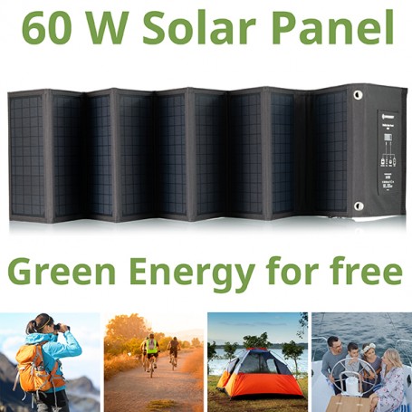 Bresser USB Mobile Solar Panel - 60 Watt