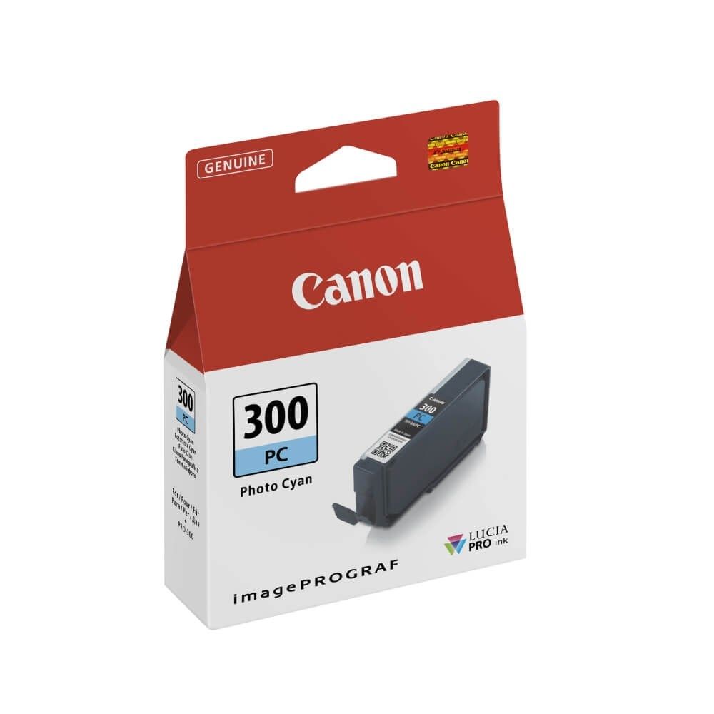 Original Canon Printer Ink - Cyan Colour PFI-300