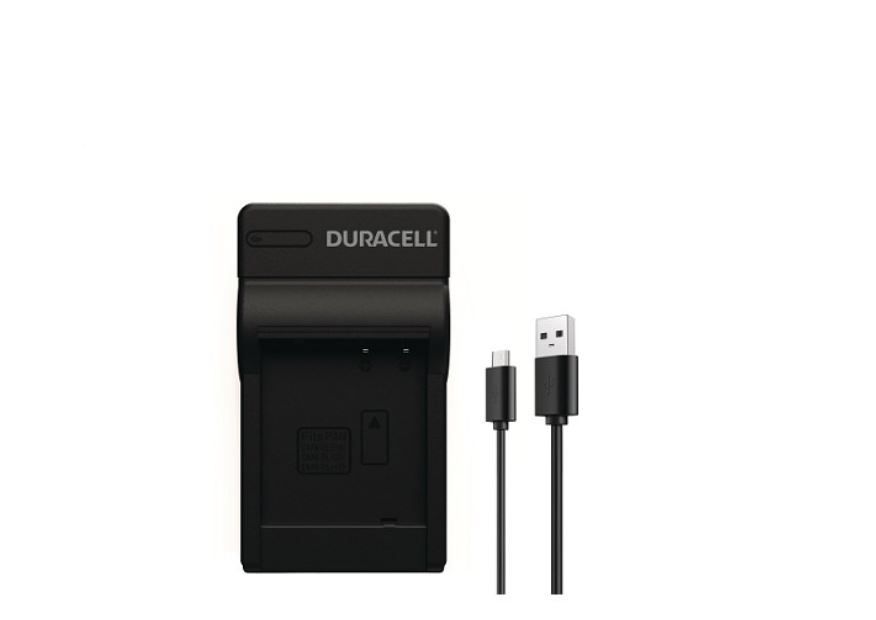 Duracell Camera Battery Charger - Fits Panasonic DMW-BLE9, BLG10, BLH7E batteries