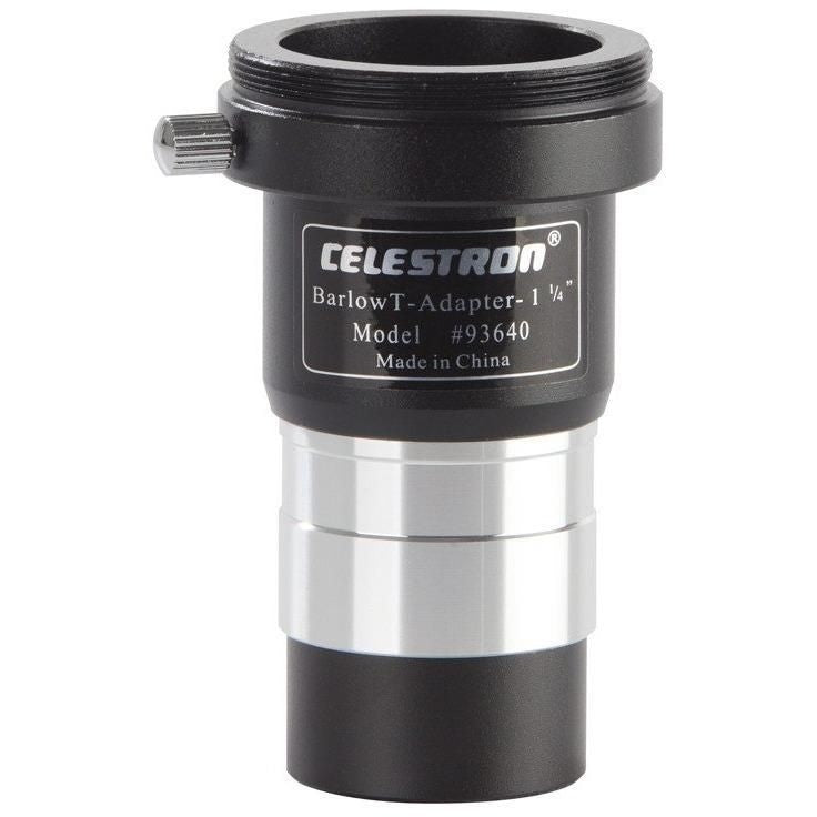 Product Image of Celestron Telescope Camera T Adaptor with 2x Barlow Lens - camera to telescope mount