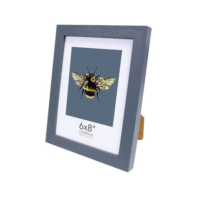 Product Image of Claxton Dark Grey Woodgrain Picture Frame