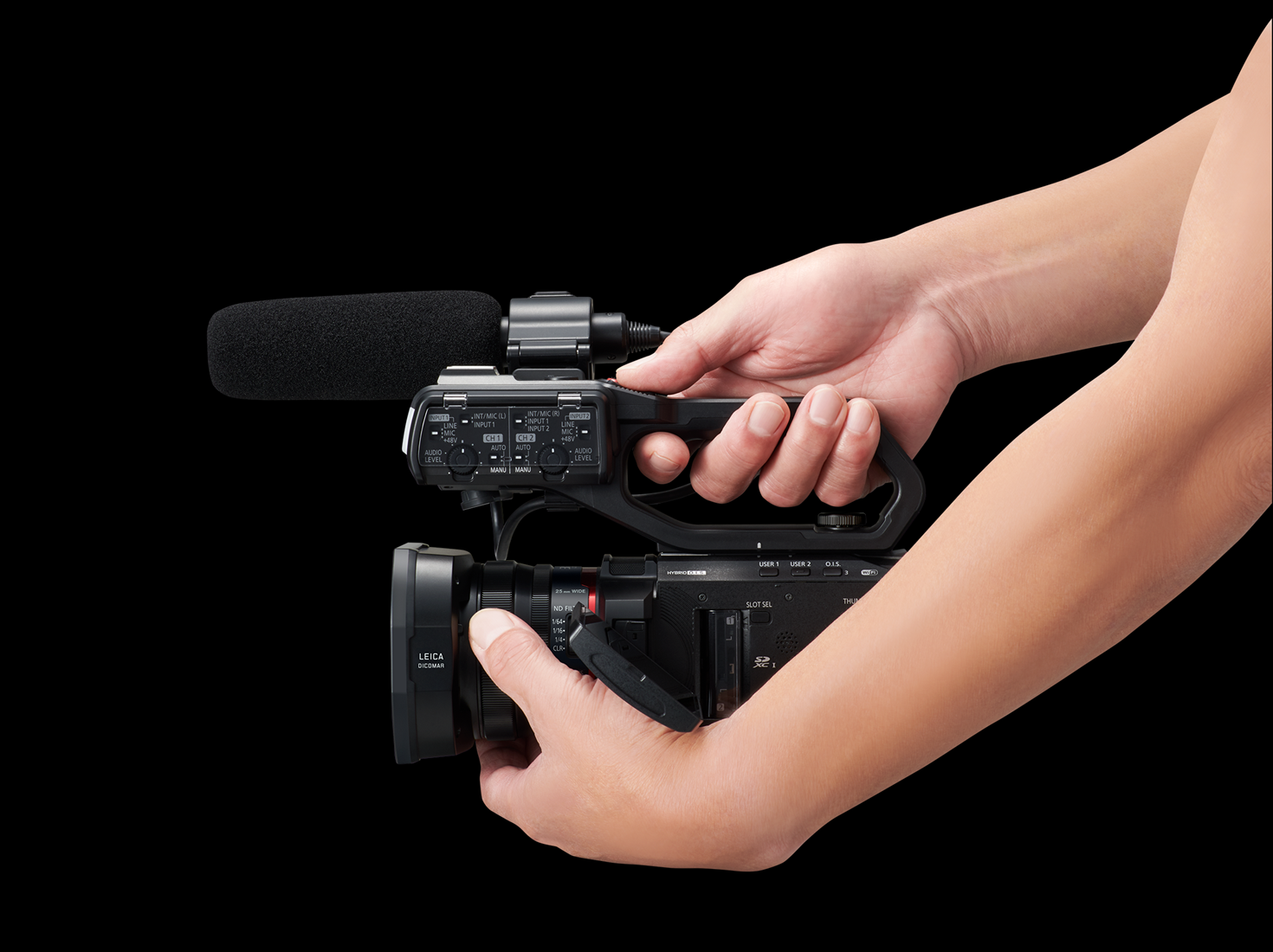 Panasonic Lumix HC-X2000E 4K Professional Video Camera