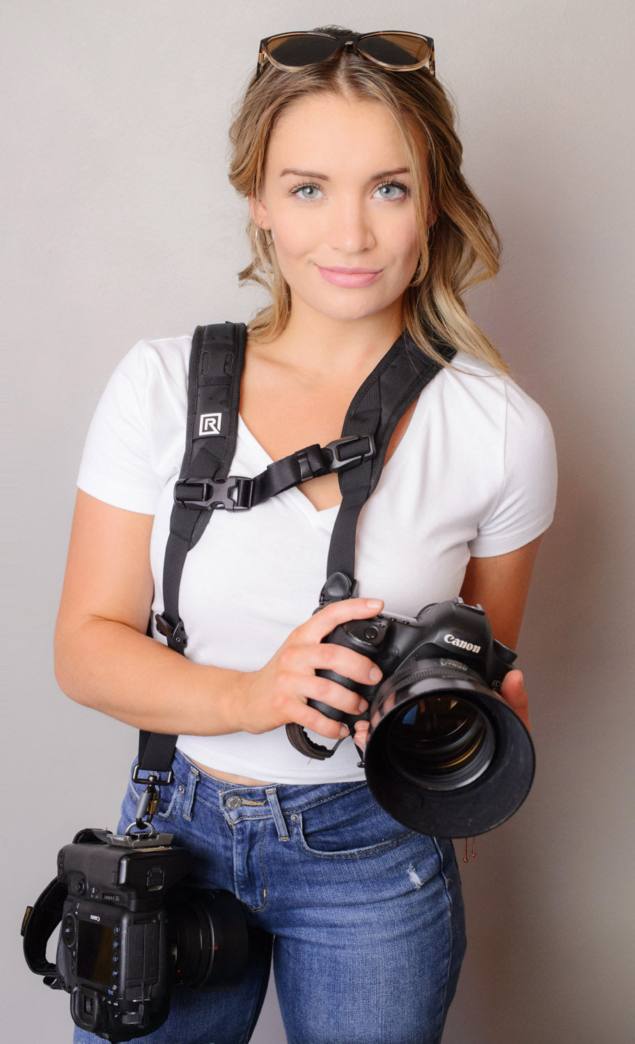 Blackrapid Double Slim Breathe Camera Harness