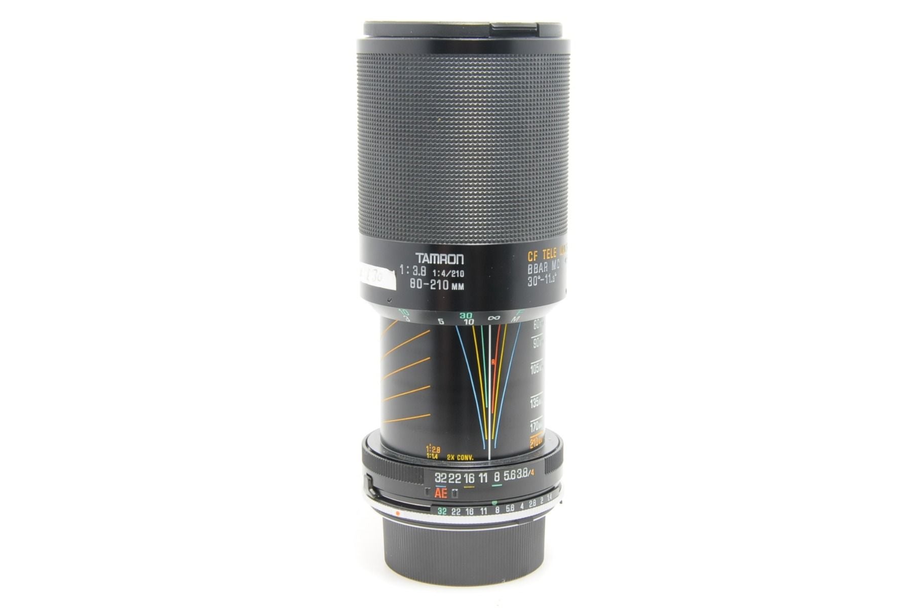 Used Tamron 80-210mm f3.8-4 Adaptall II lens with Minolta MD mount (Case, SH30500)