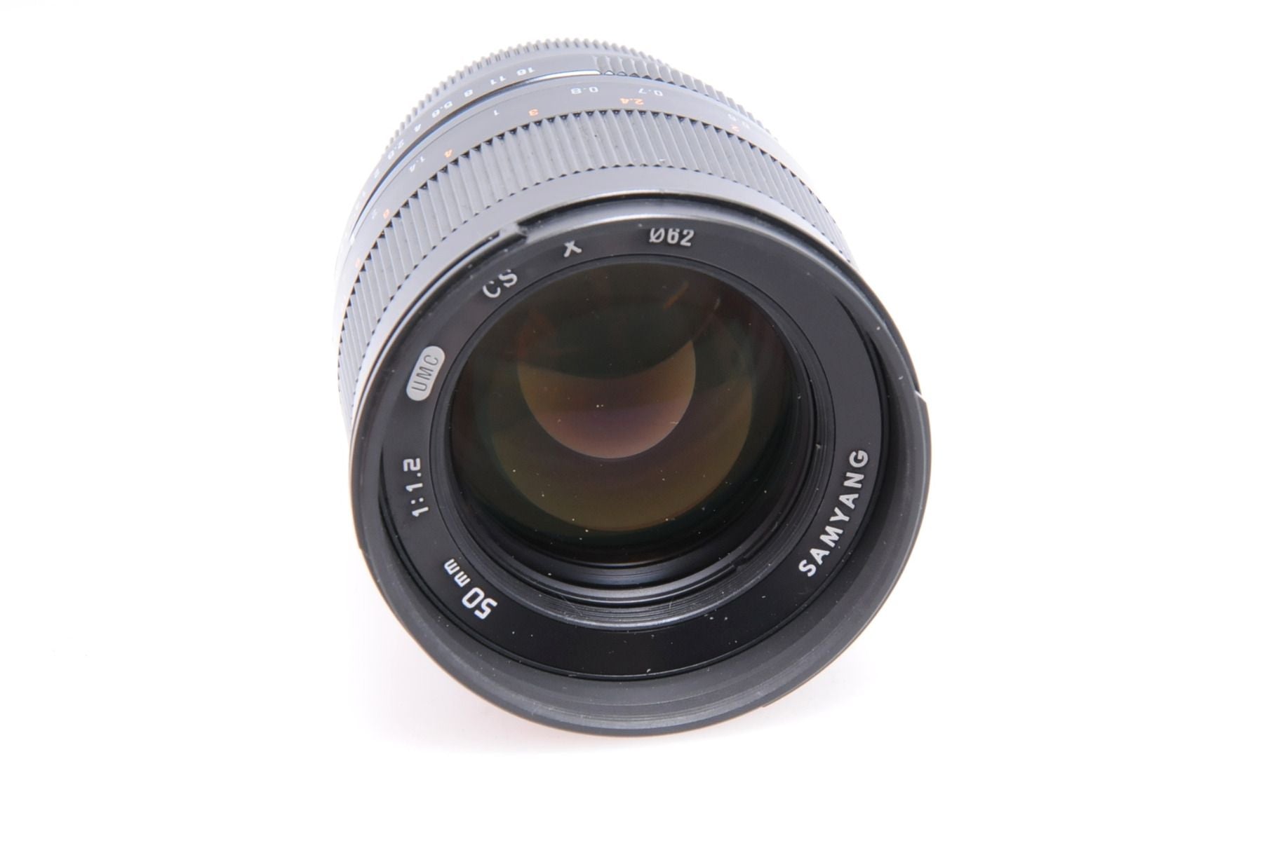 Used Samyang 50mm F1.2 lens for Fuji Fujifilm X mount (Boxed SH37516)