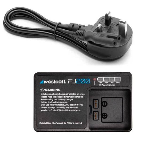 Product Image of Westcott FJ200 Battery Charger and Cord