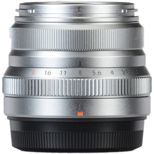 Fujifilm XF 35mm F2 R WR Silver - Fast Compact Prime Lens