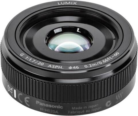 Panasonic 20MM LUMIX G Black F1.7 II ASPH Lens