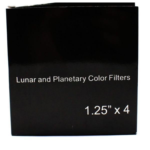 Skywatcher 1.25 Inch Lunar and Planetary Colour Filters Kit X4 20202