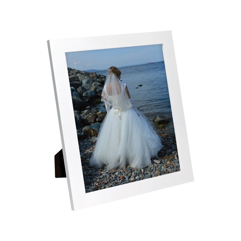 Product Image of Jessica White Wood picture frame