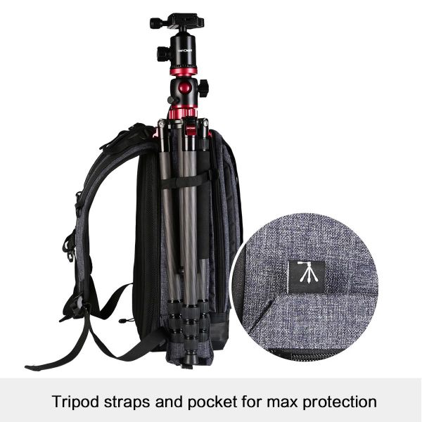 K&F Concept Large DSLR Camera Backpack