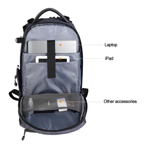 K&F Concept Large DSLR Camera Backpack