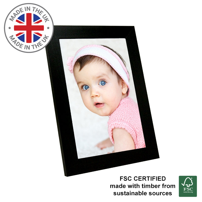 Product Image of Kimber Black Woodgrain picture frame