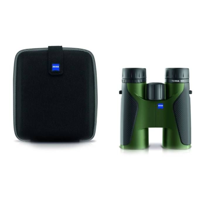 Zeiss Terra ED 10x42 Binoculars, Green/Black