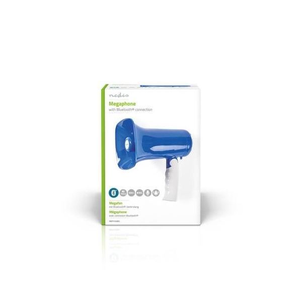 Megaphone with Volume control Built-In Microphone - Built-in siren - Bluetooth