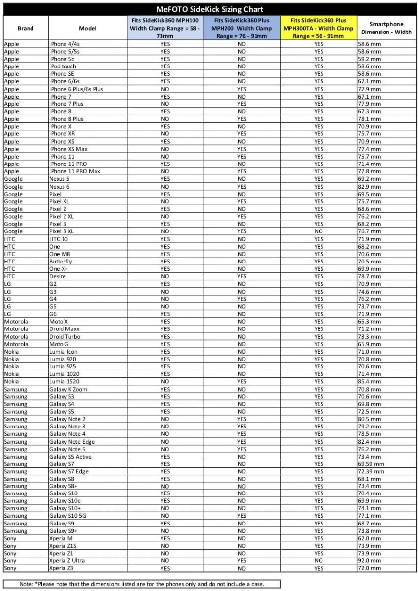 MeFOTO SideKick Mobile Phone Holder - Hot Pink - MPH100H