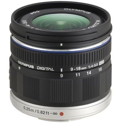 Product Image of Olympus 9-18mm f4.0-5.6 M.ZUIKO Digital ED Micro Four Thirds Lens -Ultra-wide compact zoom