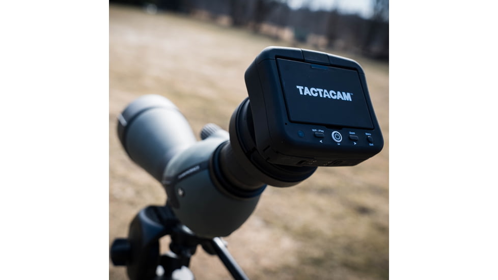 TACTACAM Spotter LR with 4K View and Recording for Spotting Scope