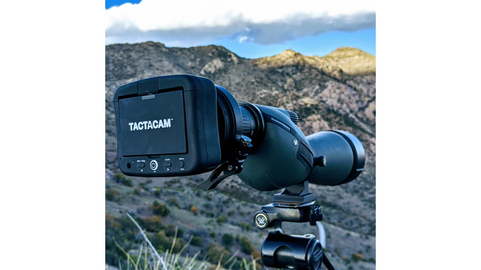 TACTACAM Spotter LR with 4K View and Recording for Spotting Scope