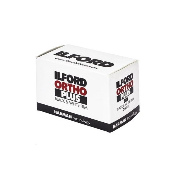 Ilford Ortho Plus 80 B&W Black and White Film - 36 Exposures