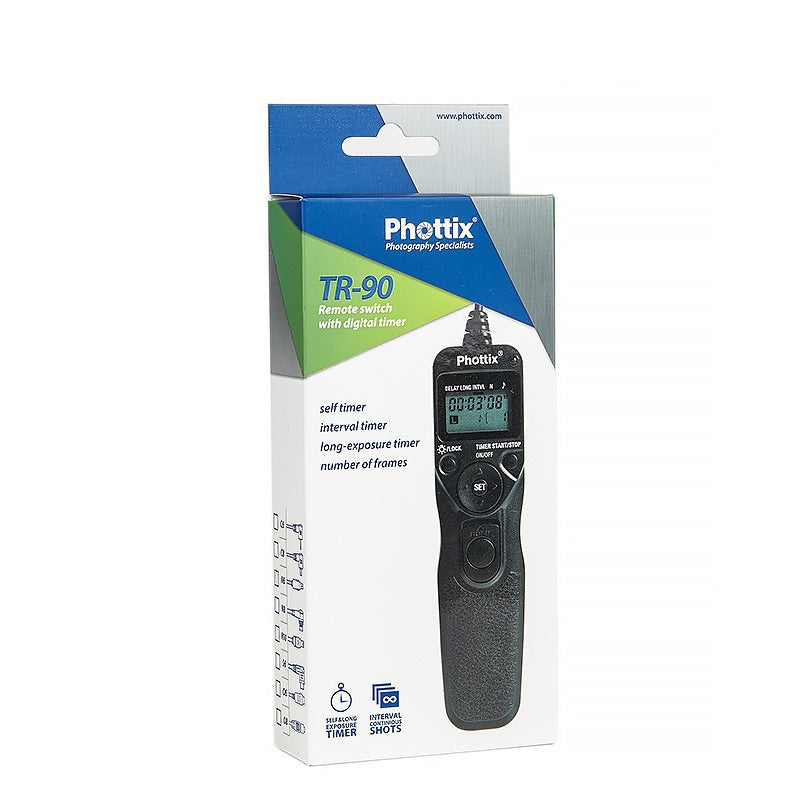 Product Image of Phottix Timer Remote TR-90 S6 Sony A100, 200, 300, 350, 700, 900, Minolta 5D 7D