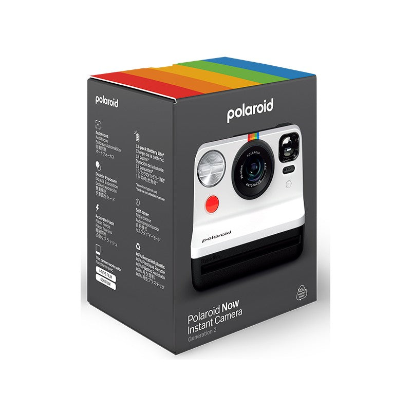 Polaroid Now Generation 2 i-Type Instant Camera - Black & White