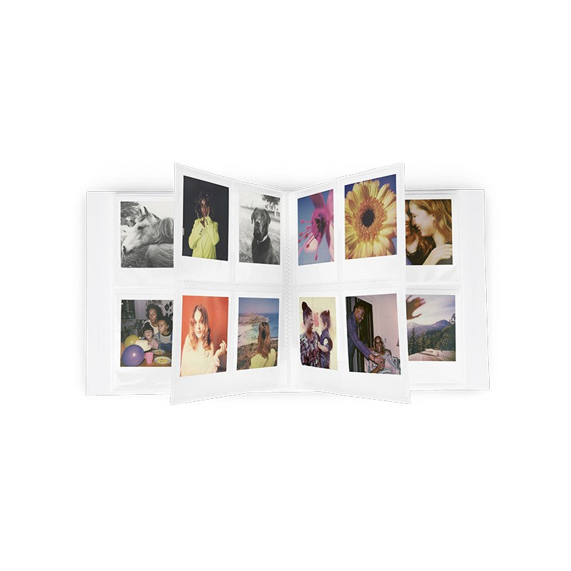 Photo Album Large White for polaroid (holds 160 photos)