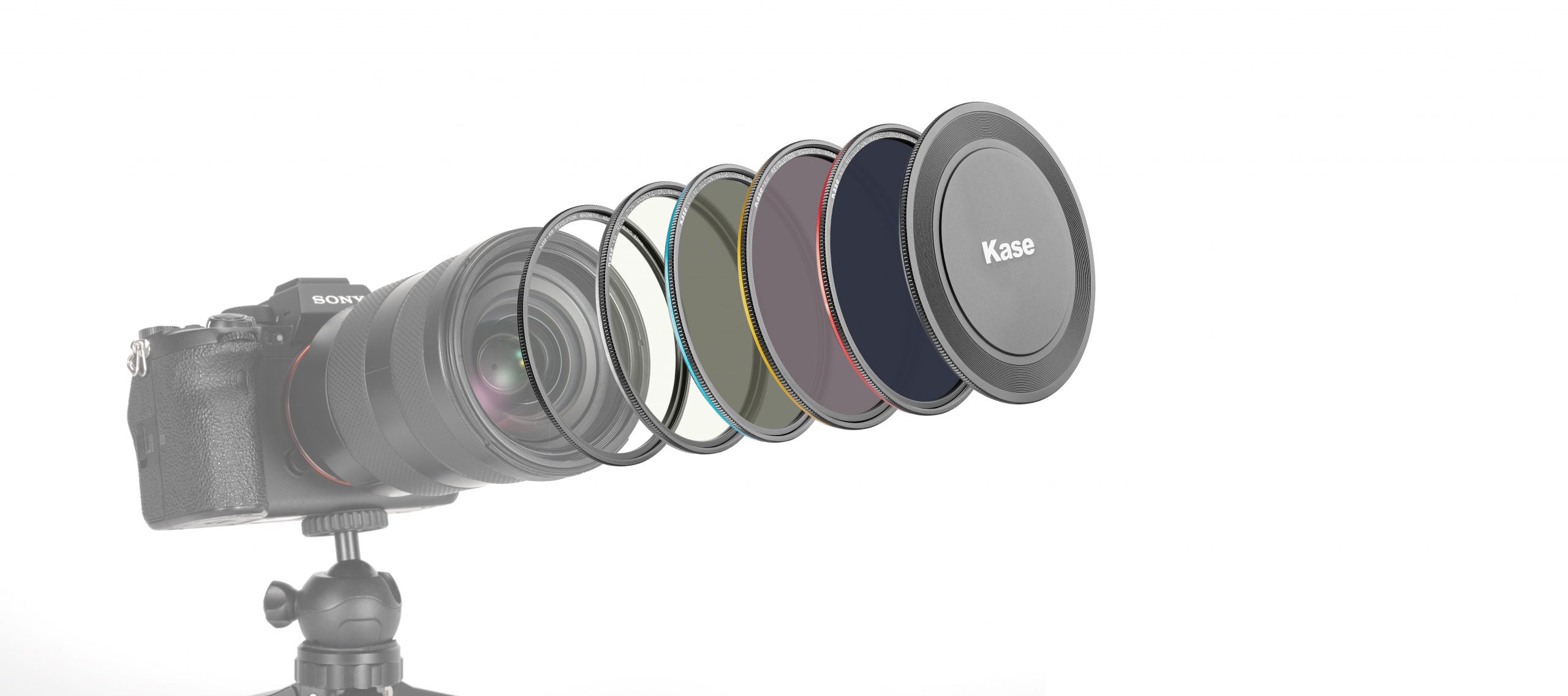 Kase Revolution Magnetic Circular Filters 82mm Pro Kit