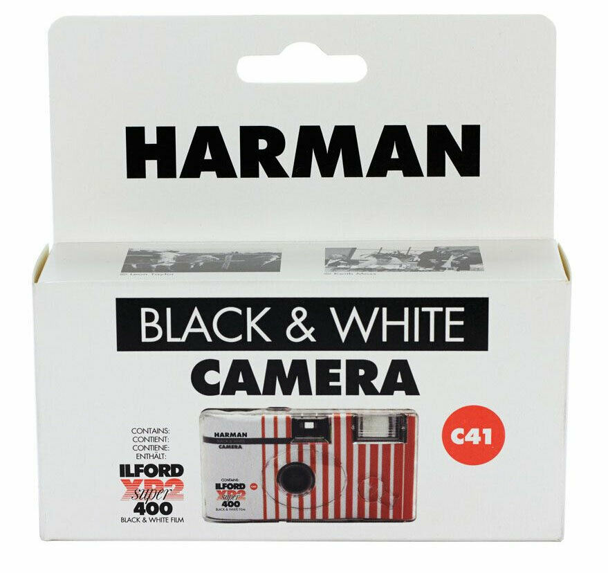 Product Image of Ilford XP2 Super Black and White Disposable Camera (27 exp)