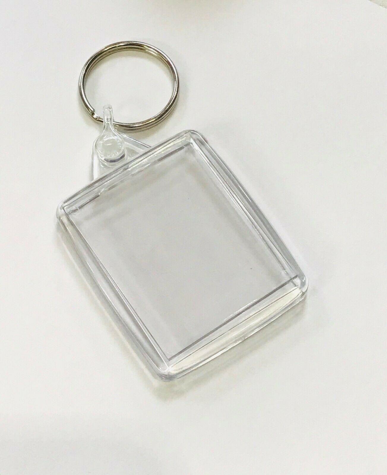 Product Image of Plastic Passport Photo KeyFob Keyring