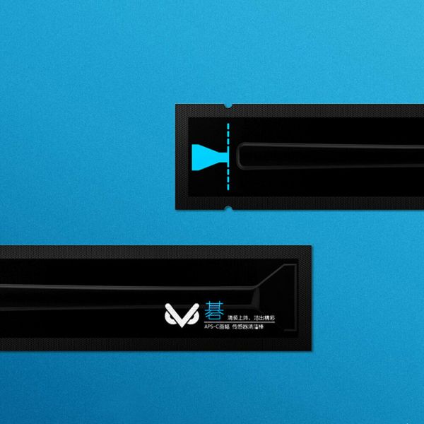 VSGO Pro APS-C CCD/CMOS Sensor Cleaning Swabs 16mm swabs - Pack of 12