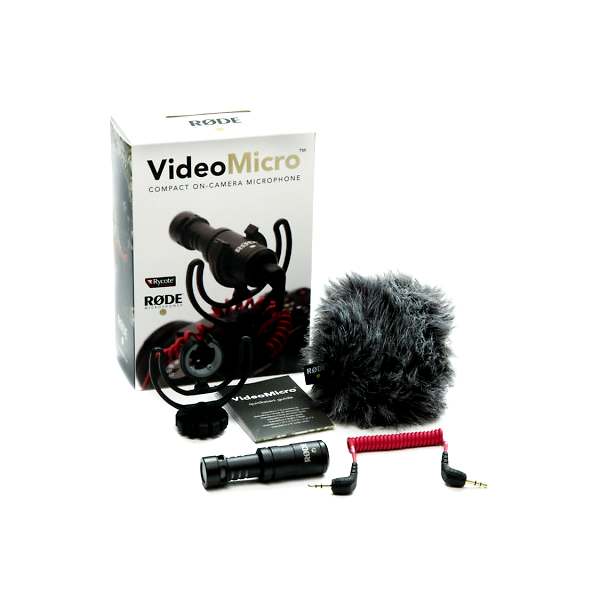 Rode VideoMicro Ultracompact Camera-Mount Shotgun Microphone