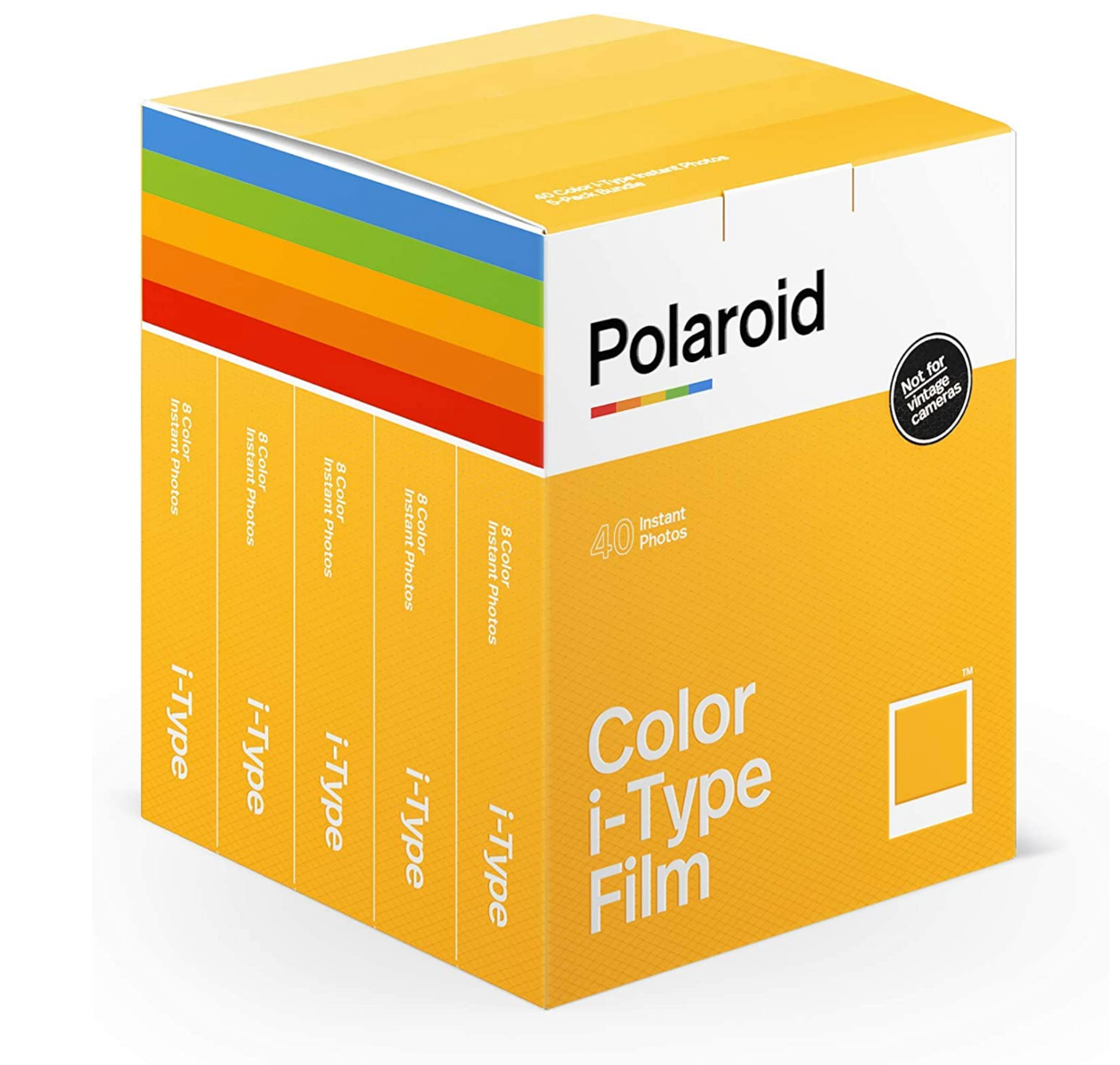 Polaroid 600 film 2 pack 1 color, 1 B&W 16 photos in all also for i-type  cameras