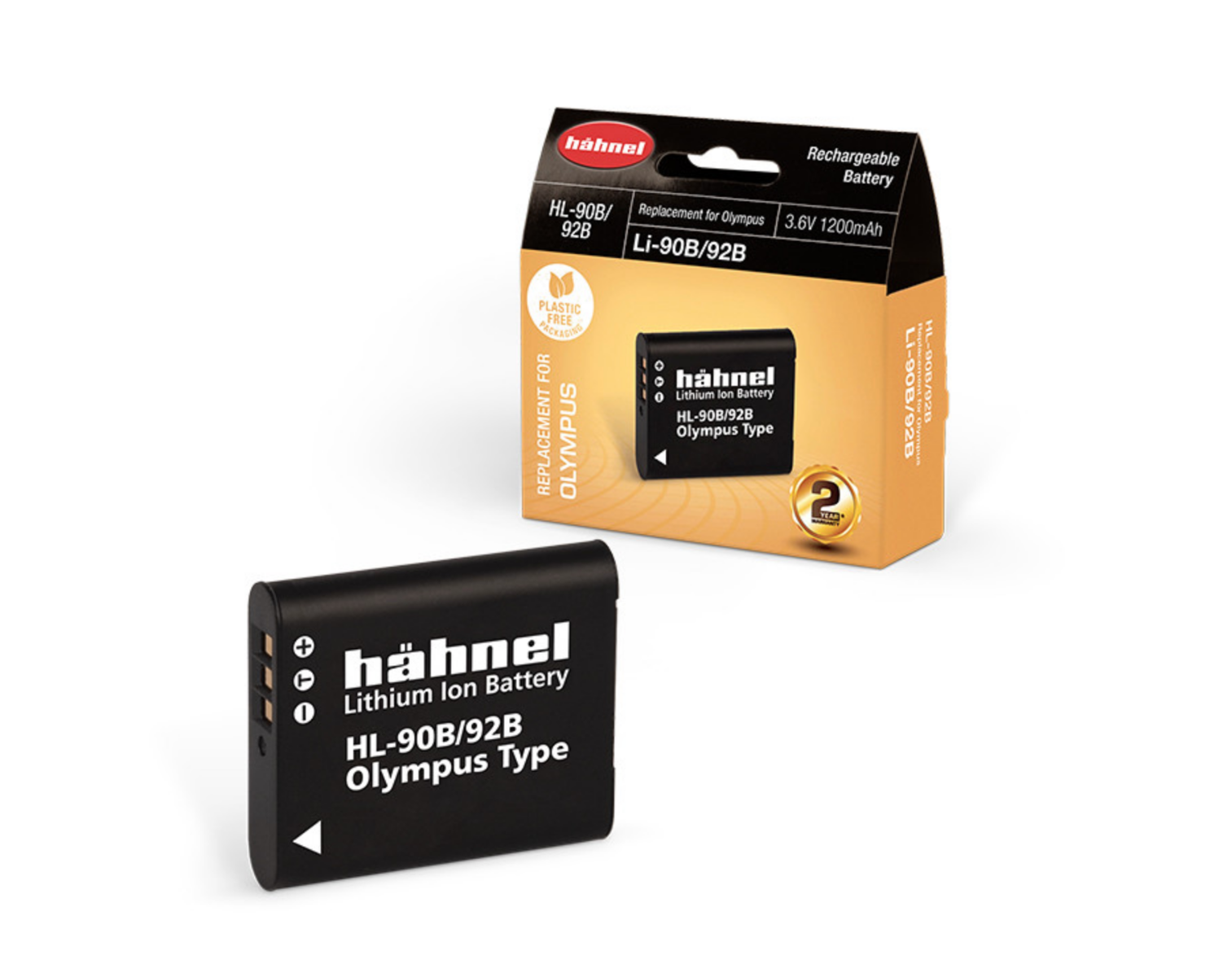 Hahnel HL-90B/92B Li ion Replacement Battery