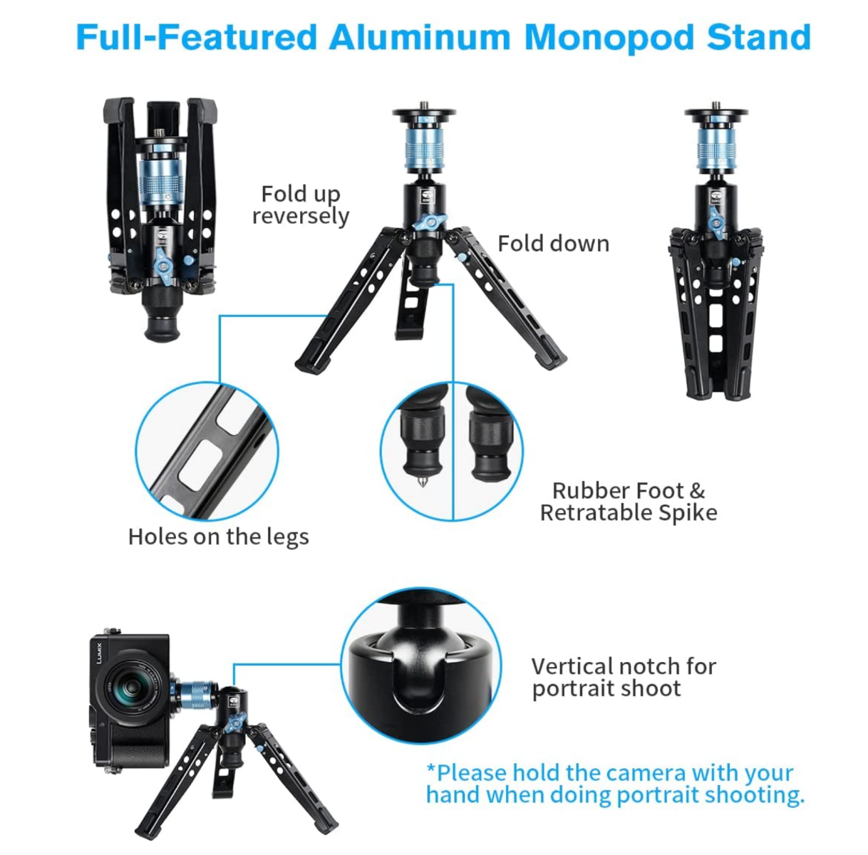 SIRUI P-325FS Camera Monopod