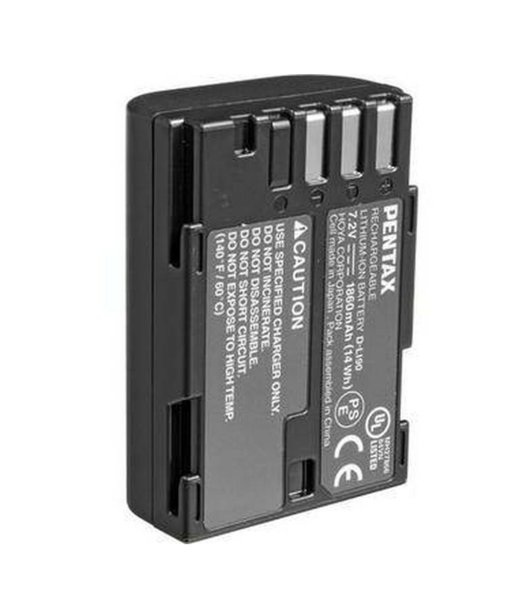 Product Image of Pentax D-LI90 Spare Battery Lithium-Ion 7.2V, 1860mAh for Pentax K-7 Digital SLR Camera