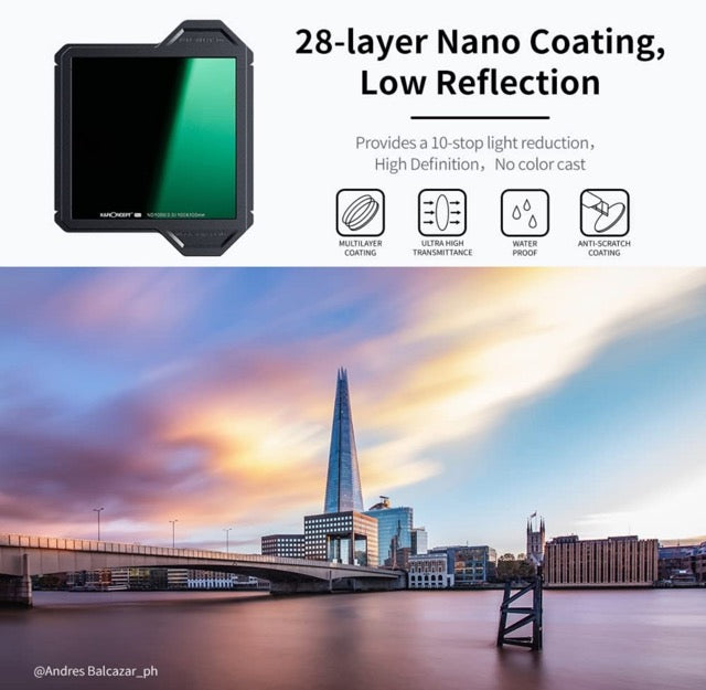 K&F Concept Pro Square ND CPL Filter Set