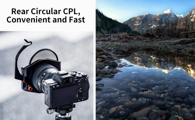 K&F Concept Pro Square ND CPL Filter Set