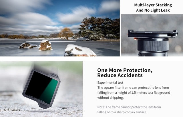 K&F Concept Pro Square ND CPL Filter Set