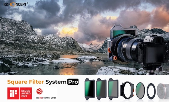 K&F Concept Pro Square ND CPL Filter Set