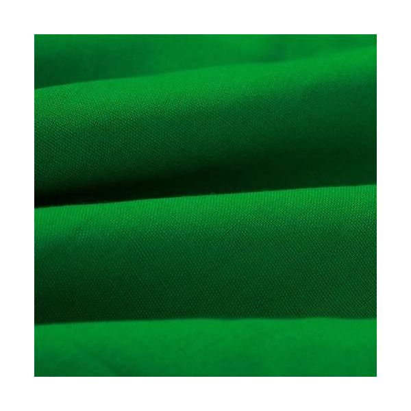 X-Drop Wrinkle-Resistant Sweep Backdrop Kit - Chroma-Key Green Screen (5' x 12')