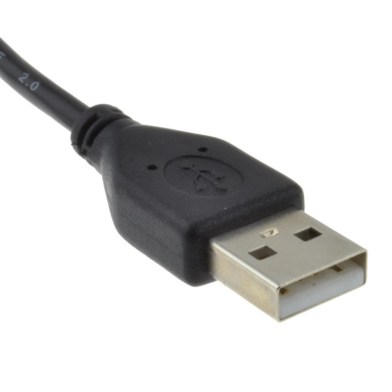 USB 2.0 24AWG High Speed Cable Printer Lead A to B BLACK 2m