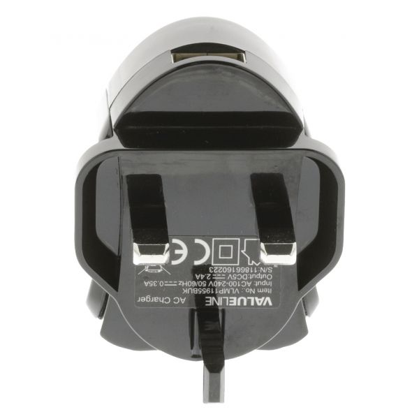Valueline USB Wall Charger with SmartID Technology