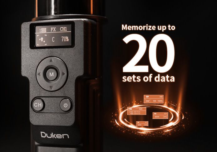 Sirui Duken T60 RGB LED Telesopic Tube light