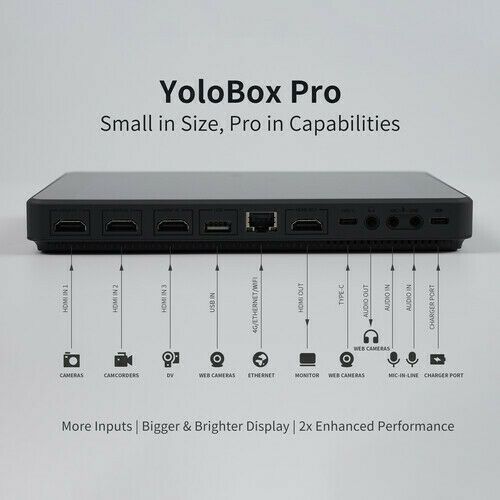 YoloLiv YoloBox Pro - Multi-Cam All-In-One Live Video Production System